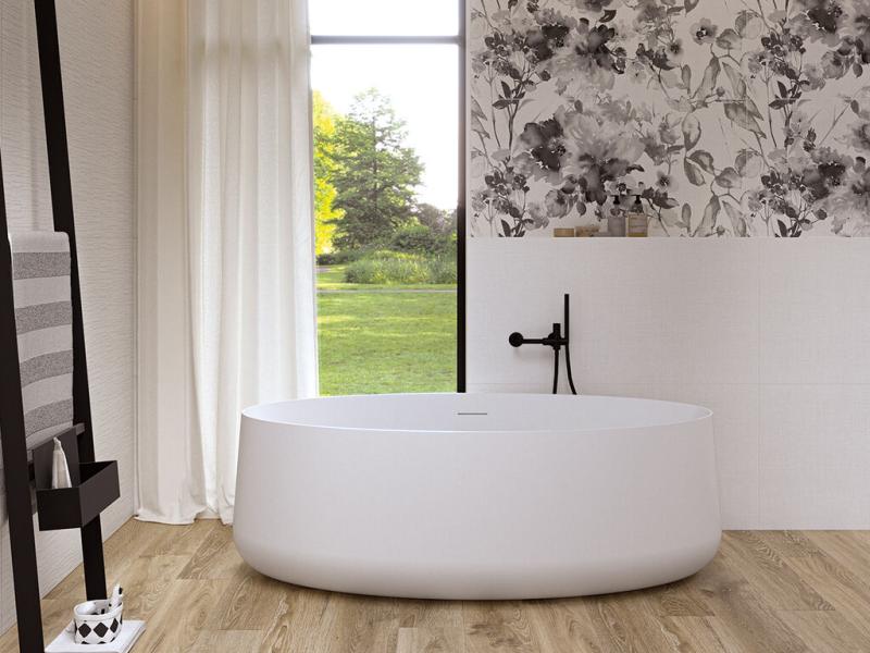 baignoire ilot ronde