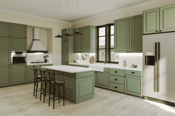 plan de travail ilot central batistock carrelage